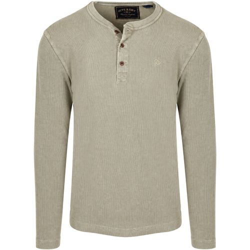 Sweat-shirt Pull Henley Waffle Vert - Superdry - Modalova