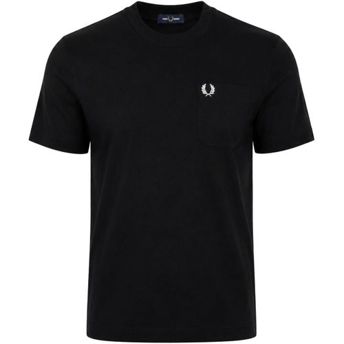 T-shirt Fred Perry T-Shirt Noir - Fred Perry - Modalova