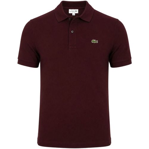 T-shirt Polo Piqué Aubergine - Lacoste - Modalova