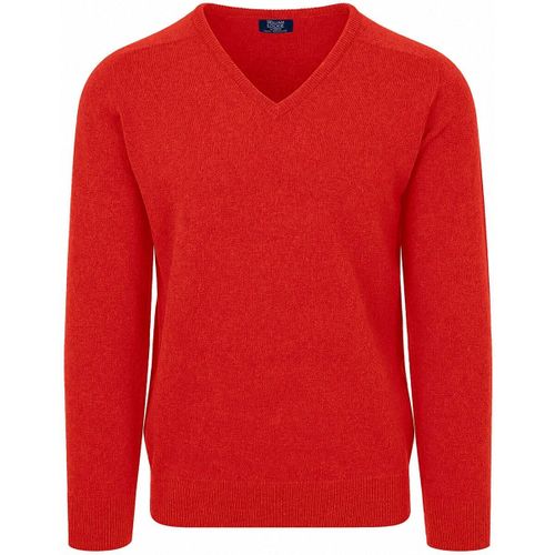 Sweat-shirt Col-V Agneline Dubonnet - William Lockie - Modalova