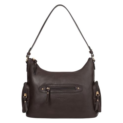 Sac a main Sac a main Ref 4120361 Marron fonce 33*21*11 cm - Hexagona - Modalova