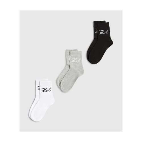 Chaussettes hautes A4w47031 Essentials - Karl Lagerfeld - Modalova