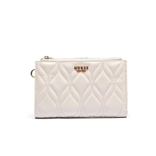 Portefeuille Maxine Slg Dbl Zip Organizer - Guess - Modalova