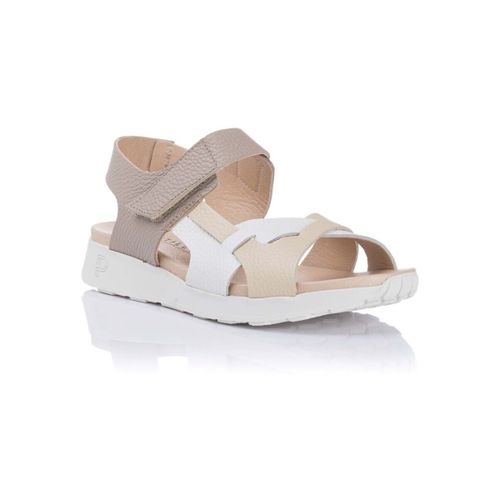 Sandales plates Sandale en cuir - Tricolore - Pitillos - Modalova