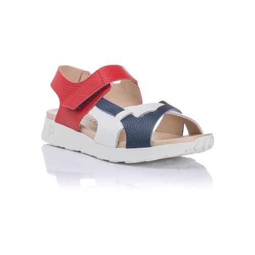 Sandales plates Sandale en cuir - Tricolore - Pitillos - Modalova
