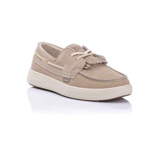 Mocassins Chaussures de bateau en cuir - Éco-responsables - Natural World - Modalova