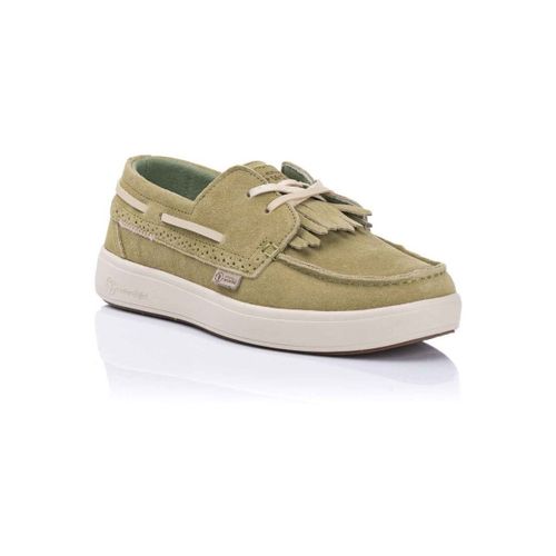Mocassins Chaussures de bateau en cuir - Éco-responsables - Natural World - Modalova