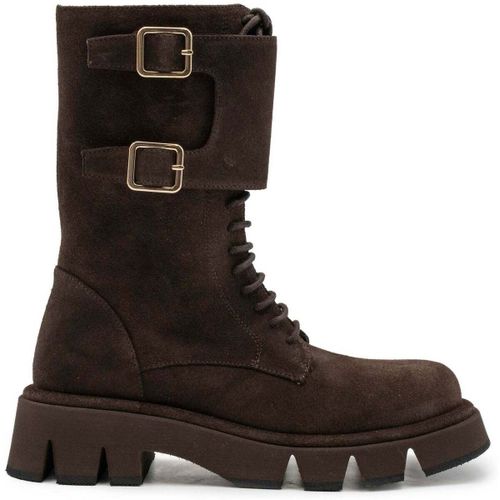 Bottines COMBA SUEDE MOKA - PALOMA BARCELÓ - Modalova