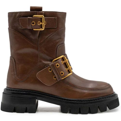 Bottines LESIA NAPPALUX CHOCO - PALOMA BARCELÓ - Modalova