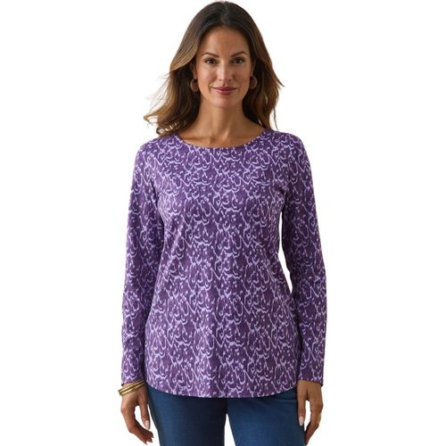 T-shirt Tee-shirt évasé manches longues - Daxon - Modalova