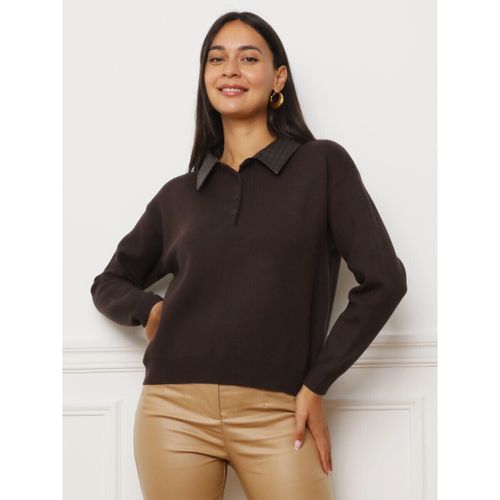 Pull Pulls - Marron - La Modeuse - Modalova