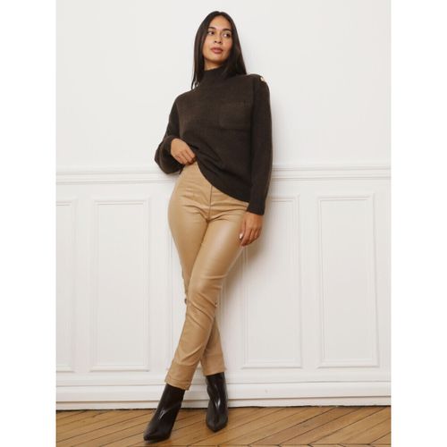 Pull Pulls - Marron - La Modeuse - Modalova