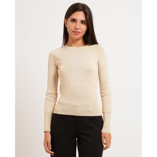Pull Pull col rond en viscose - Armani Exchange - Modalova