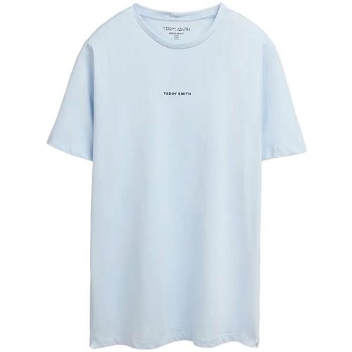 T-shirt Tee Shirt T-SOY MC Pastel Blue - Teddy Smith - Modalova