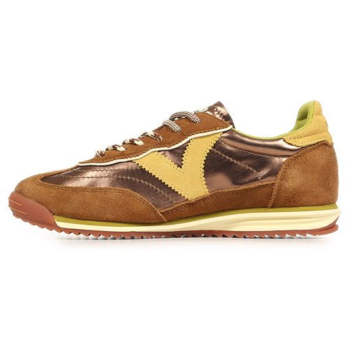 Baskets Victoria Saturno Metal Daim - Victoria - Modalova