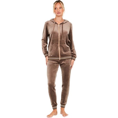 Pyjamas / Chemises de nuit Pyjama pantalon veste zippée à capuche Velvet Glow - Selmark - Modalova