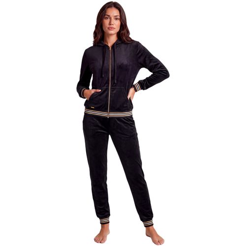 Pyjamas / Chemises de nuit Pyjama pantalon veste zippée à capuche Velvet Glow - Selmark - Modalova