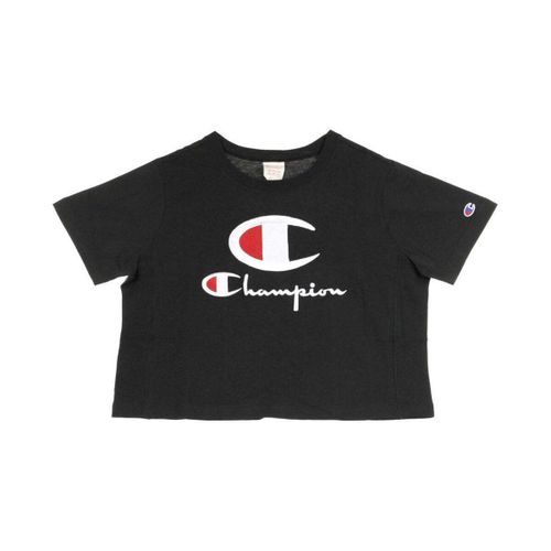 T-shirt Champion Crewneck Crop - Champion - Modalova