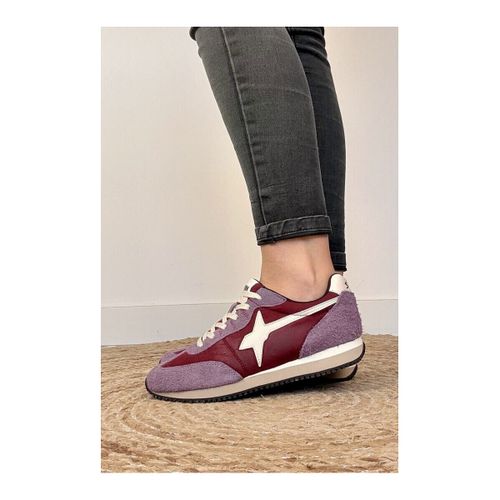 Baskets W6yz - Sneakers SAMOA Mauve - W6yz - Modalova