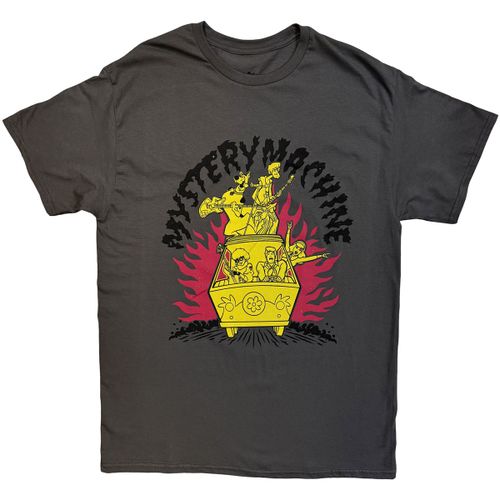 T-shirt Mystery Machine Flames - Dessins Animés - Modalova