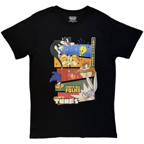 T-shirt That's All Folks - Dessins Animés - Modalova