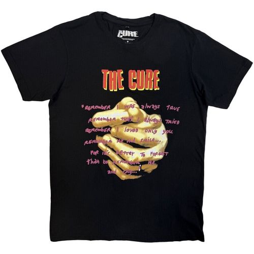 T-shirt Praying Hands Treasure Lyric - The Cure - Modalova