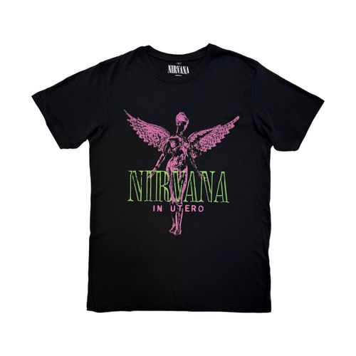 T-shirt In Utero Purple Angel - Nirvana - Modalova