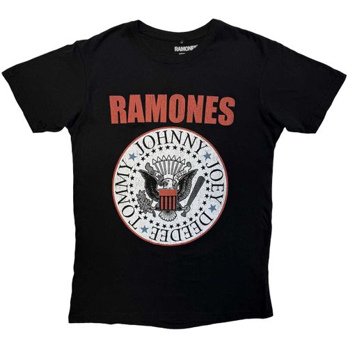 T-shirt Hey Ho Red Block Text - Ramones - Modalova