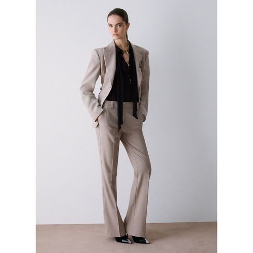 Pantalon Pantalon fit flare en toile mélange - Liu Jo - Modalova