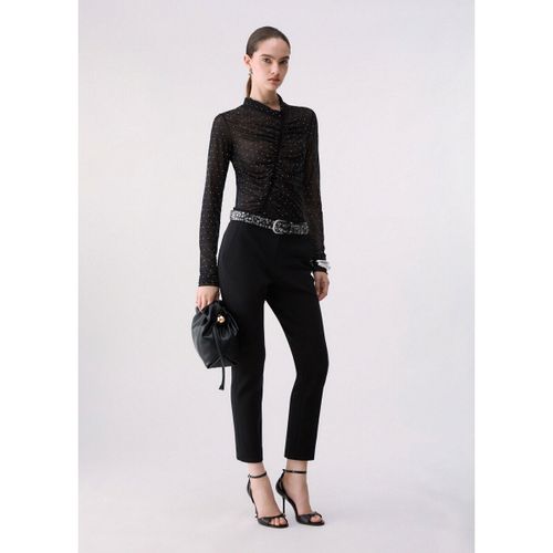 Pantalon Pantalon cigarette en ottoman - Liu Jo - Modalova