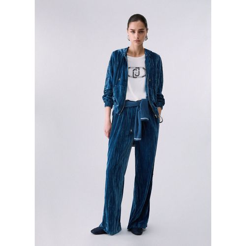 Pantalon Pantalon en velours crinkle - Liu Jo - Modalova