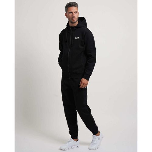 Ensembles de survêtement Ensemble jogging en coton avec capuche et zip - Emporio Armani EA7 - Modalova