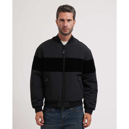 Blouson Blouson bomber Armani avec bande en velours - Armani Exchange - Modalova