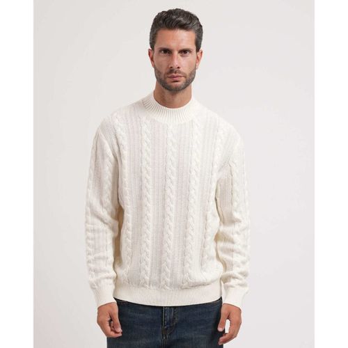 Pull Pull avec trame à torsades - Armani Exchange - Modalova