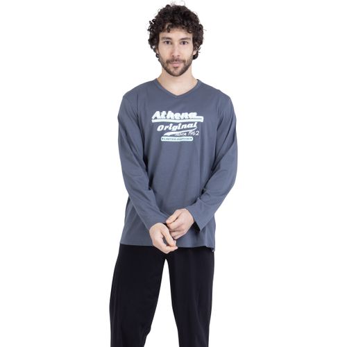 Pyjamas / Chemises de nuit Pyjama long col V ECOPACK - Athena - Modalova