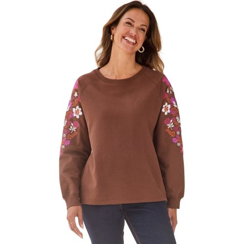 Sweatshirts Sweat-shirt manches brodées - Daxon - Modalova