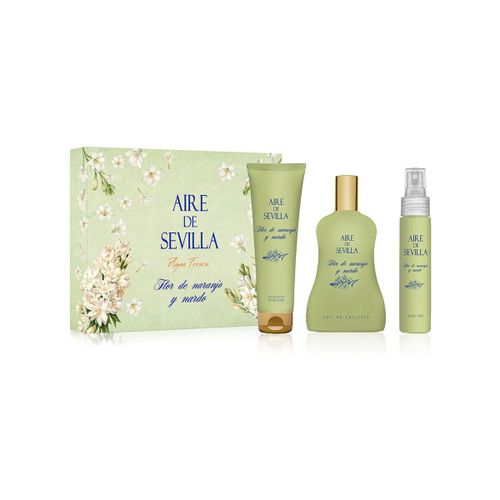 Eau de toilette Coffret Cadeau Fleur D 39;oranger Et Tubéreuse (3 Pièces) - Aire Sevilla - Modalova
