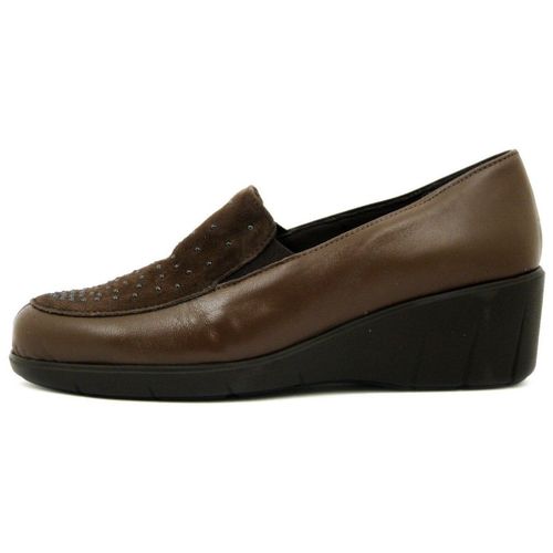 Mocassins Mocassin , Cuir douce, Talon Compensé, I6F51 - Osvaldo Pericoli - Modalova