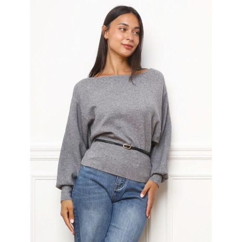Pull Pulls - Gris - La Modeuse - Modalova