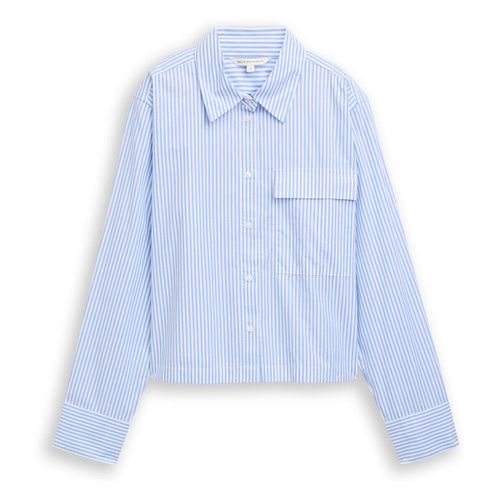Chemise Chemise RAYE POCKET Blue Stripe - Tom Tailor - Modalova