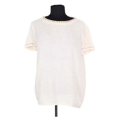 T-shirt Maje T-shirt beige - Maje - Modalova