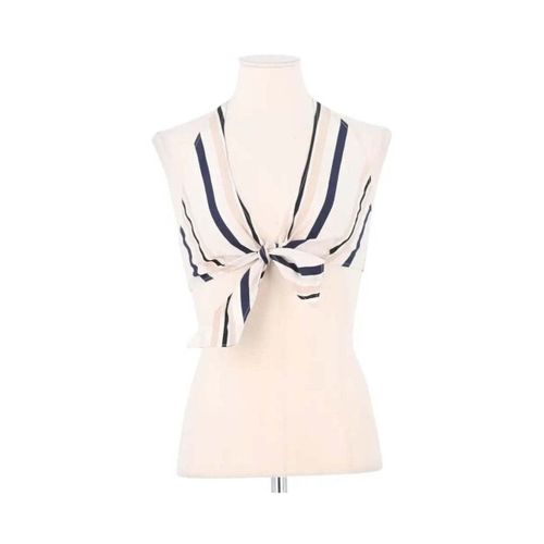 Blouses Top sans manche écru - Paule Ka - Modalova