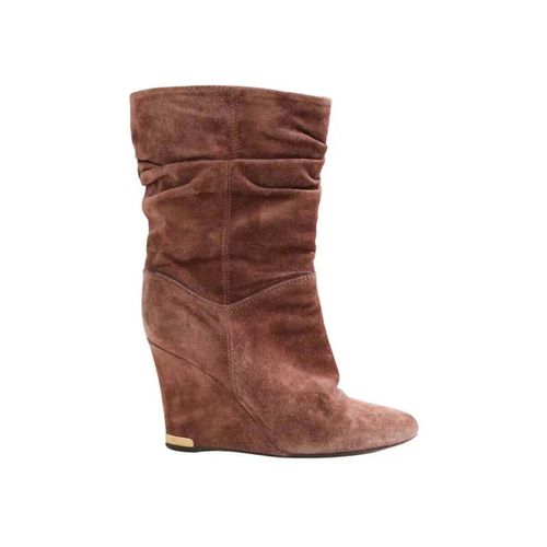 Boots Louis Vuitton Boots marron - Louis Vuitton - Modalova