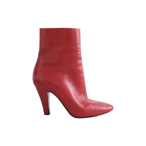 Boots Saint Laurent Boots bordeaux - Saint Laurent - Modalova