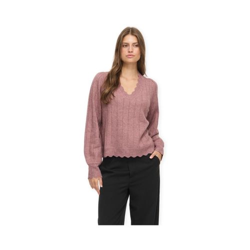 Pull Zira V-Neck Knit - Nostalgia Rose - Vila - Modalova
