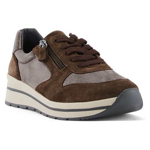 Baskets basses Baskets lacets et zip semelle amovible - Pediconfort - Modalova