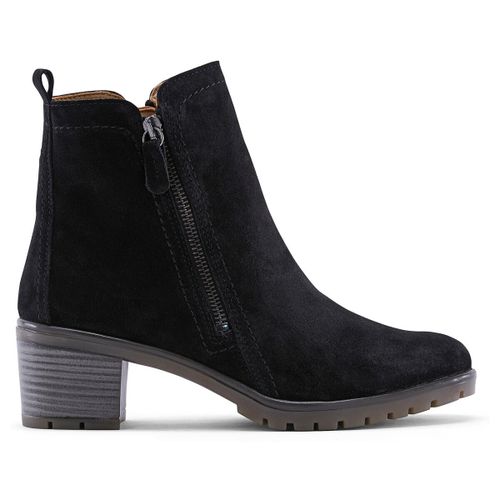 Boots Boots dessus cuir velours - Pediconfort - Modalova