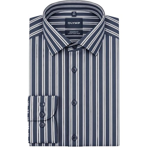 Chemise Luxor Chemise Manches XL Navy - Olymp - Modalova