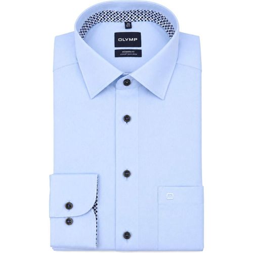Chemise Luxor Chemise Structurée Light Blue - Olymp - Modalova