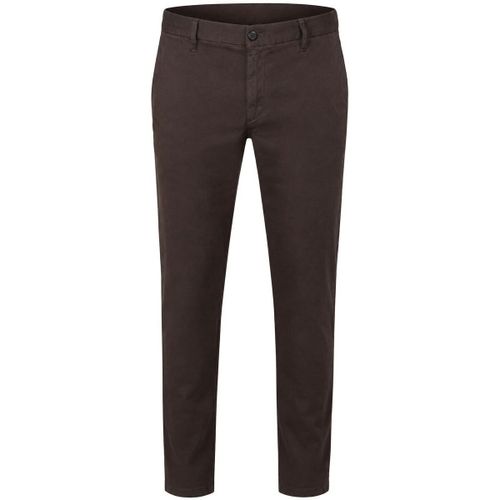 Pantalon Rob Chino Super Stretch Marron - Alberto - Modalova